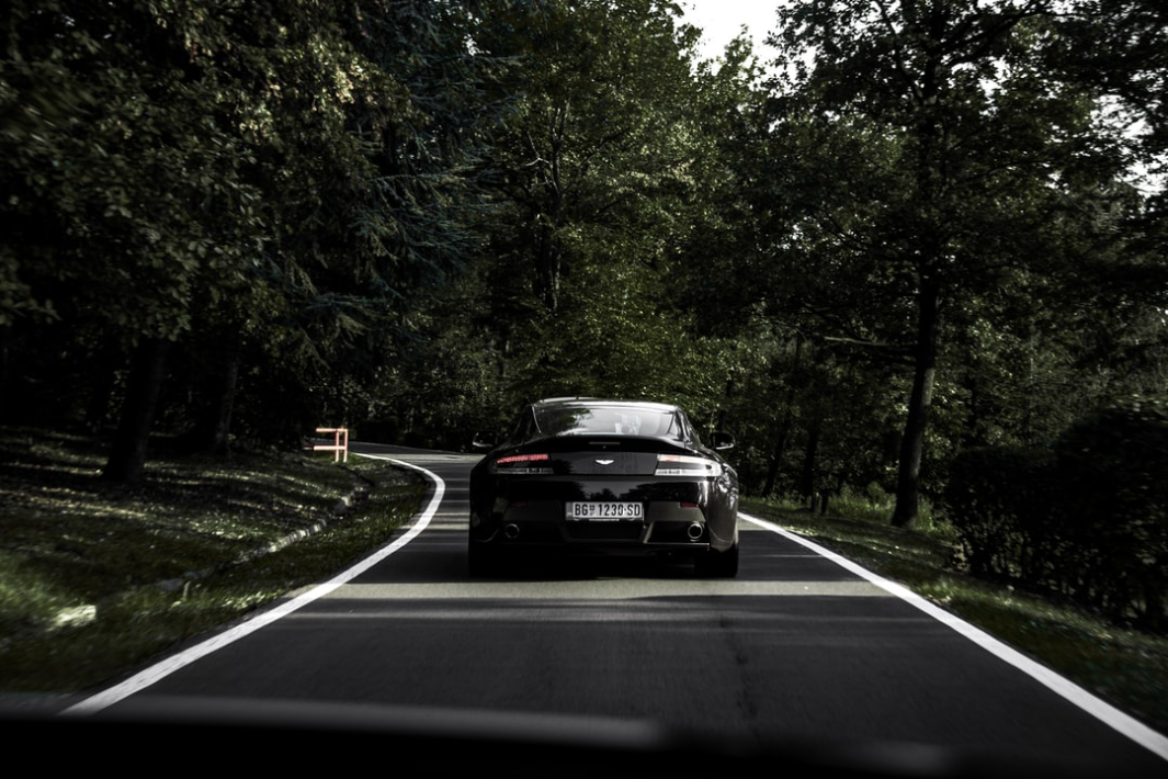 Black Coupe On Road During Daytime