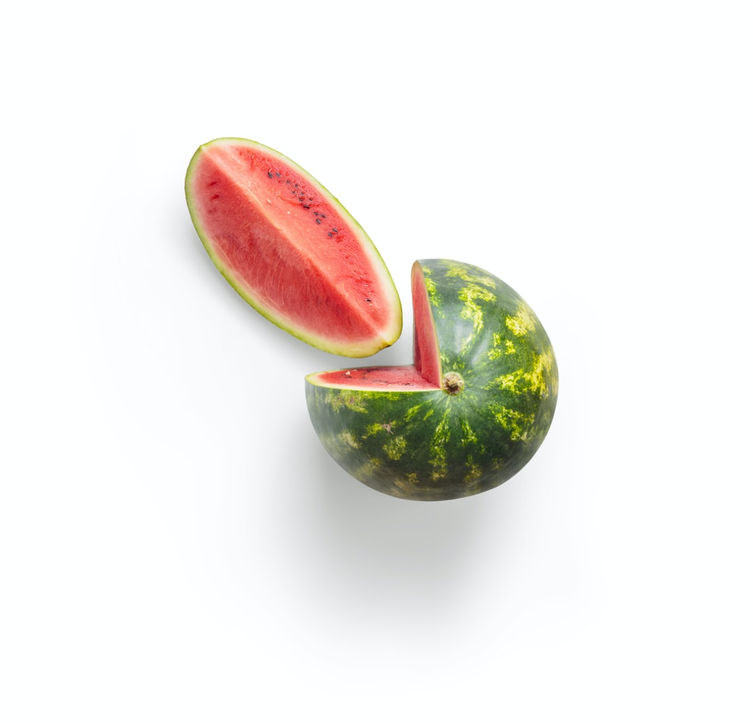 Green And Red Watermelon Fruit